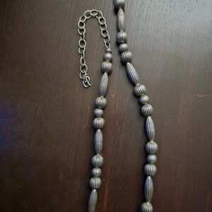 Carolyn Pollack Silver Beaded Necklace